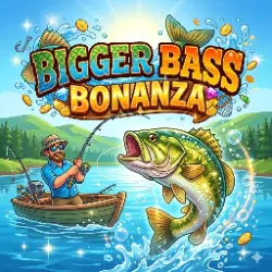 Bigger Bass Bonanza slot game at Lucki Casino United Kingdom